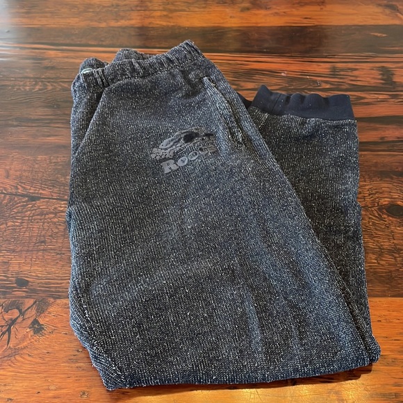 Roots Black Pepper Sweat Pants size M - Picture 3 of 9